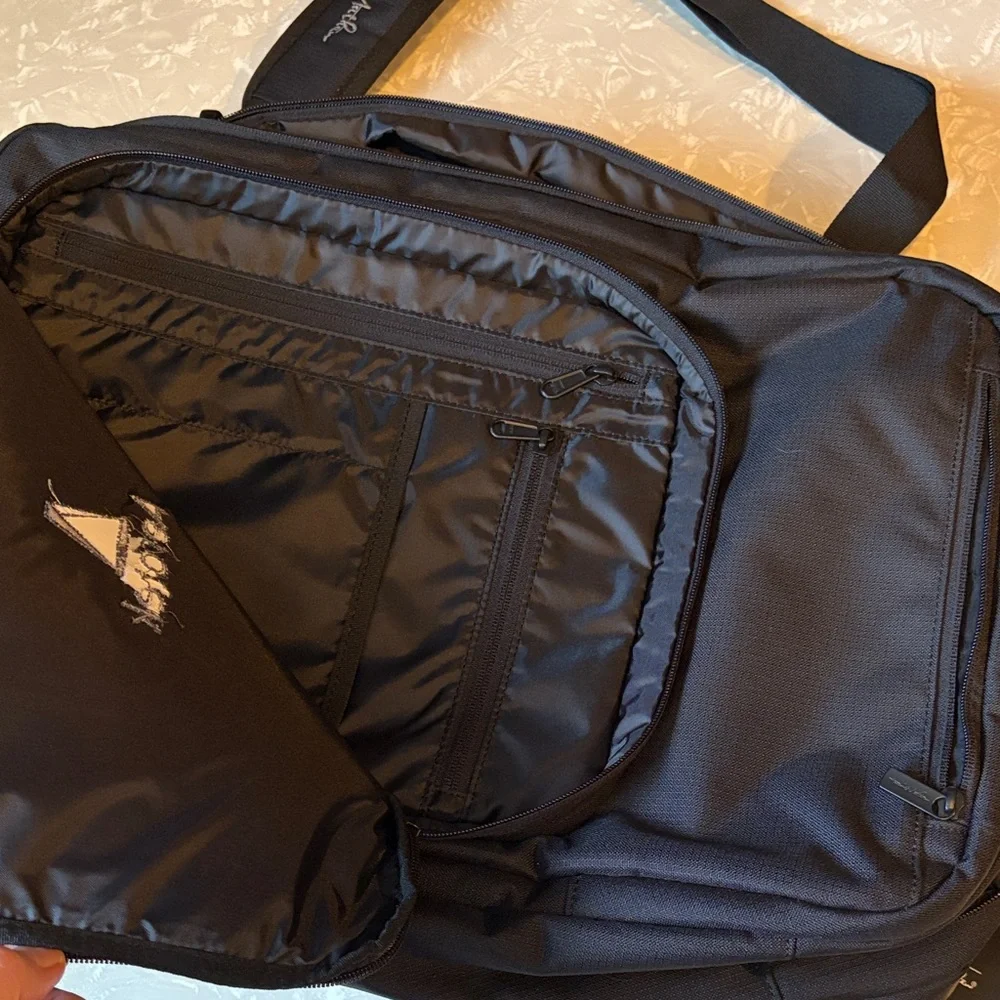 Travis Mathew Charcoal Laptop Bag